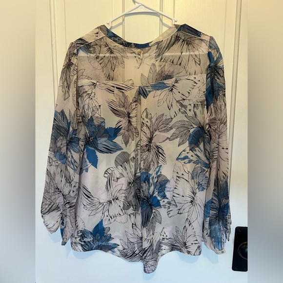 Rebecca Taylor Printed Top - Picture 2 of 3